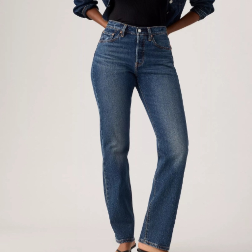 Levi 501 Curve Jeans (Dark Wash)